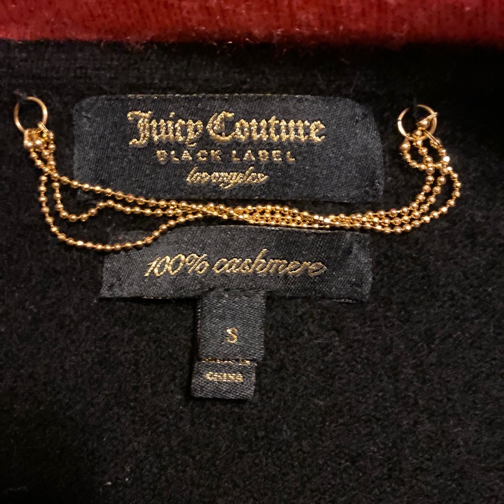 COPY - Juicy couture cashmere zip up sweater